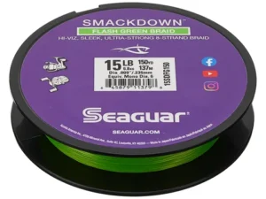 Seaguar Smackdown Braided Line Flash Green 300yds. 30lb