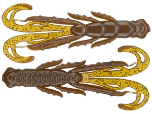 Xzone Stealth Finesse Series 2.75" Scented Stealth Creature Green Pumpkin Black