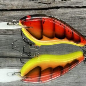Black Label Cliff Pace Fat Flat Balsa Crankbait